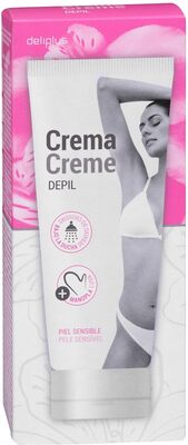 Crema depilatoria mujer para el cuerpo piel sensible