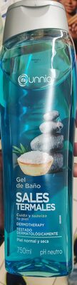 Sales termales Gel de Baño