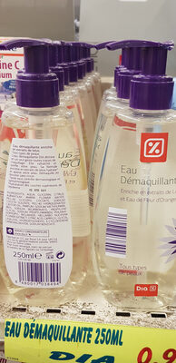 Eau démaquillante