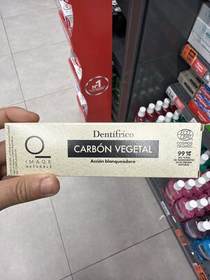 Dentífrico carbón