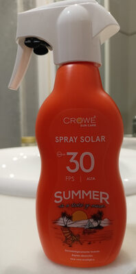 Spray protección solar FPS 30