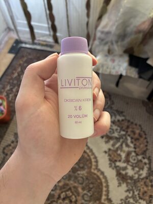 Liviton Professional %6 20 Vol Oksidan Krem