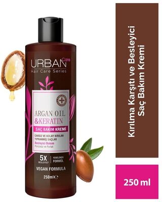 Urban Care Argan Oil & Keratin Kırılma Karşıtı ve Besleyici Saç Bakım Kremi