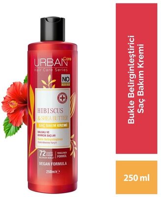 Urban Care Hibiscus & Shea Butter Bukle Belirginleştirici Saç Bakım Kremi