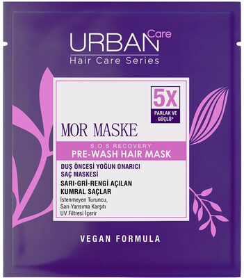 Urban Care Turunculaşma Karşıtı Duş Öncesi Mor Saç Bakım Maskesi 50 ml