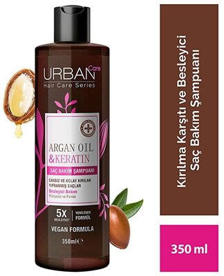 Urban Care Argan Oil & Keratin Besleyici ve Kırılma Karşıtı Saç Bakım Şampuanı