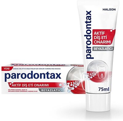 Parodontax Aktif Diş Eti Onarımı Beyazlatıcı Diş Macunu