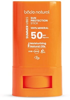 Bade Natural SPF50 %100 Mineral Filtreli ve Doğal Yüksek Korumalı Güneş Stick