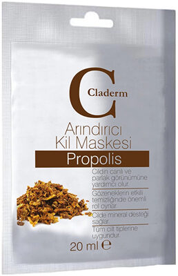 Claderm Arındırıcı Kil Maskesi Propolis 20 ml