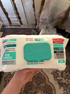 Sleepy Easy Clean Yüzey Temizlik Havlusu Dağ Esintisi