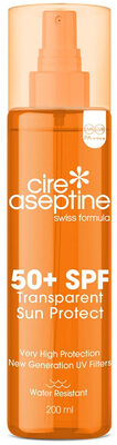 Cire Aseptine 50+SPF Şeffaf Güneş Koruyucu Sprey 200 ml
