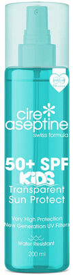 Cire Aseptine 50+SPF Şeffaf Çocuk Güneş Koruyucu Sprey 200 ml