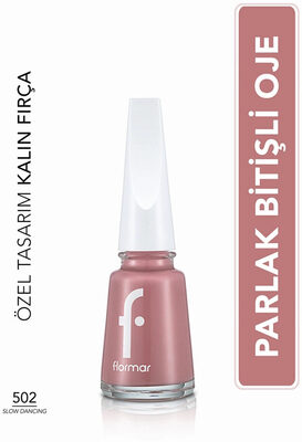 Flormar Nail Enamel Yoğun Pigmentli Oje 502 Snow Dancing