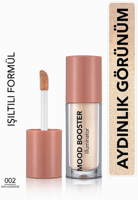 Flormar Mood Booster Doğal Işıltılı Likit Aydınlatıcı 002 Sun Goddess