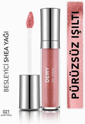 Flormar Dewy Lip Glaze Dudak Parlatıcısı 021 Shine Today