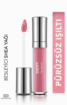 Flormar Dewy Lip Glaze Dudak Parlatıcısı 023 Vacation Time