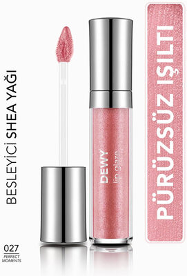 Flormar Dewy Lip Glaze Dudak Parlatıcısı 027 Perfect Moments
