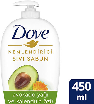 Dove Avokado Yağı ve Kalendula Özü Sıvı Sabun 450 ml