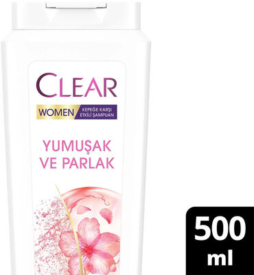 Clear Women Kepeğe Karşı Şampuan Yumuşak Parlak 500 ml