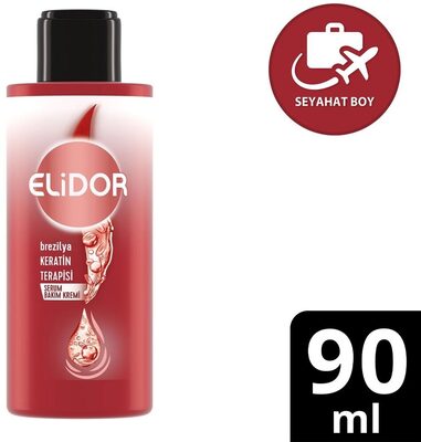 Elidor Brezilya Keratin Terapisi Seyahat Boy Serum Bakım Kremi