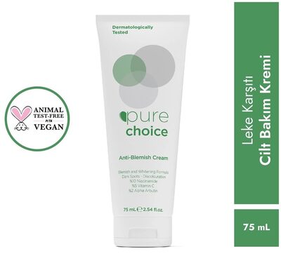 Pure Choice Leke Karşıtı Cilt Bakım Kremi