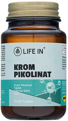 Life In Krom Pikolinat Takviye Edici Gıda 60 Tablet