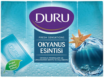 Duru Fresh Sensations Okyanus Esintisi Duş Sabunu 150 gr x 4