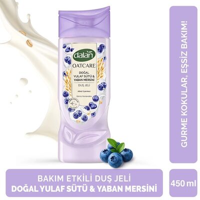 Dalan Oatcare Doğal Yulaf Sütü & Yaban Mersini Duş Jeli