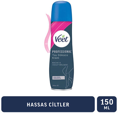 Veet Tüy Dökücü Krem Sprey 150 ml Hassas Ciltler İçin