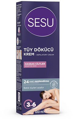 Sesu Tüy Dökücü Krem Hassas Ciltler 100 ml