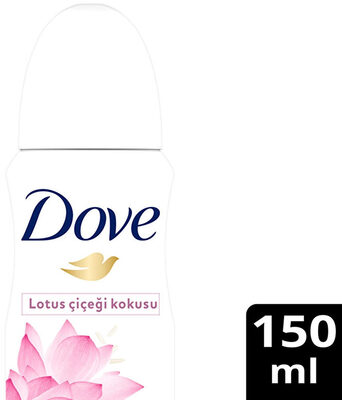 Dove Kadın Sprey Deodorant Nemlendirici Bakım Lotus Çiçeği 150 ml