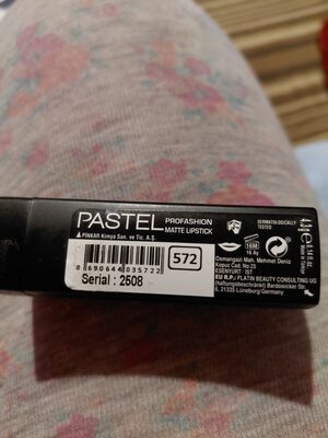 Pastel Profashion Matte Lipstick 572 Desert
