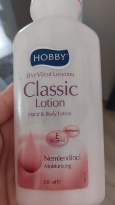 Hobby Classic Nemlendirici El ve Vücut Losyonu