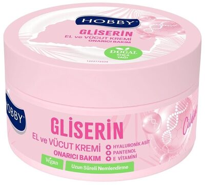 Hobby Gliserin Yoğun Nemlendirici El ve Vücut Kremi