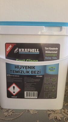 Krafhell Hi-Clean Hijyenik Temizlik Bezi 275 Adet