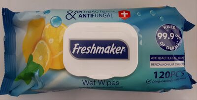 Nedves törlőkendő antibakteriális