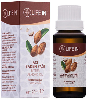 Life In Acı Badem Yağı 20 ml