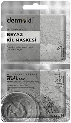 Dermokil Beyaz Kil Maskesi 2 x 7,5 ml