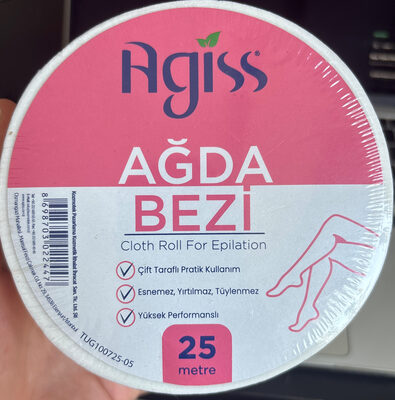 Agiss Ağda Bezi 25 m Rulo