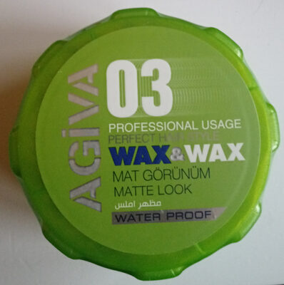 Professional Usage Perfect Hair Styling Wax Matte Look