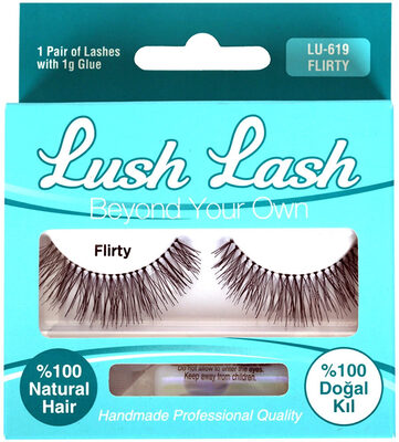 Lush Lash Doğal Kıl Flirty Takma Kirpik LU-619