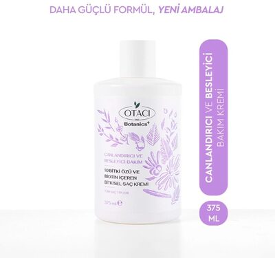 Otacı Botanics+ Canlandırıcı Bitkisel Saç Bakım Kremi 10 Bitki ve Biotin