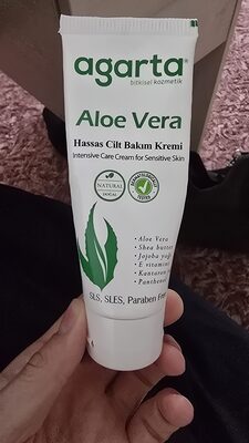 Agarta Doğal Aloe Vera Nemlendirici Cilt Kremi 75 ml