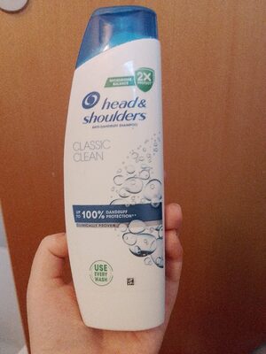 Head and shoulders shampoo