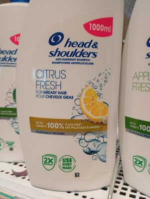 Citrus fresh pour cheveux gras
