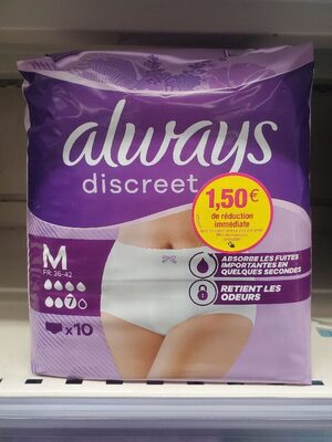 Always discreet