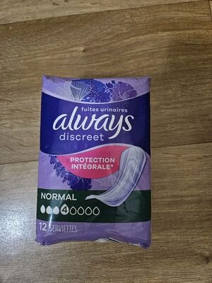 Always Discreet Normal Incontinentieverband voor Urineverlies