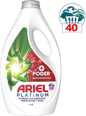 Detergente líquido Ariel extra poder quitamanchas Oxi