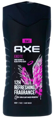Axe Excite 3-In-1 Douchegel en Shampoo