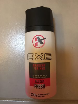 Anarchy for her, deodorant & bodyspray